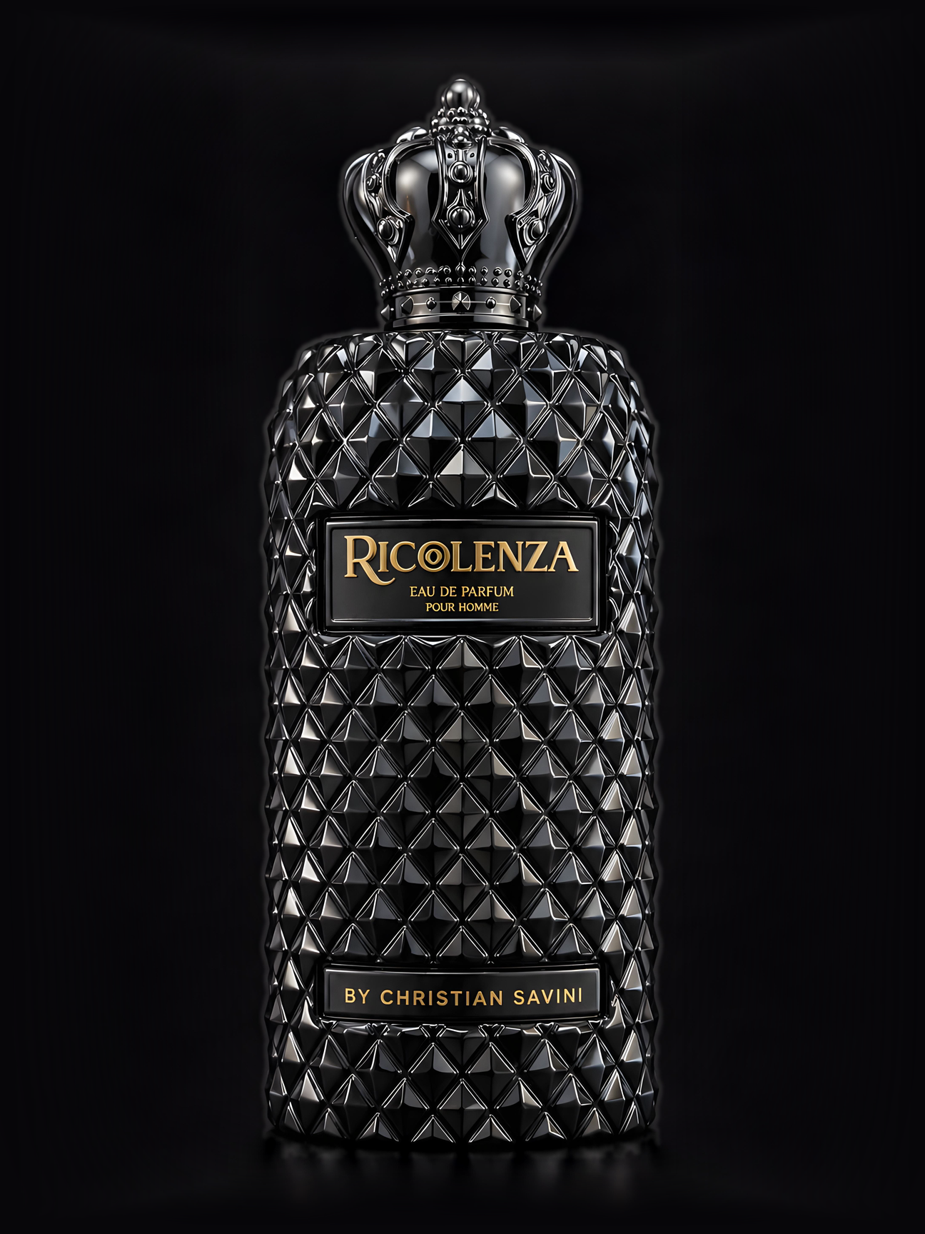 The RICCOLENZA NERO ASSOLUTO bottle.