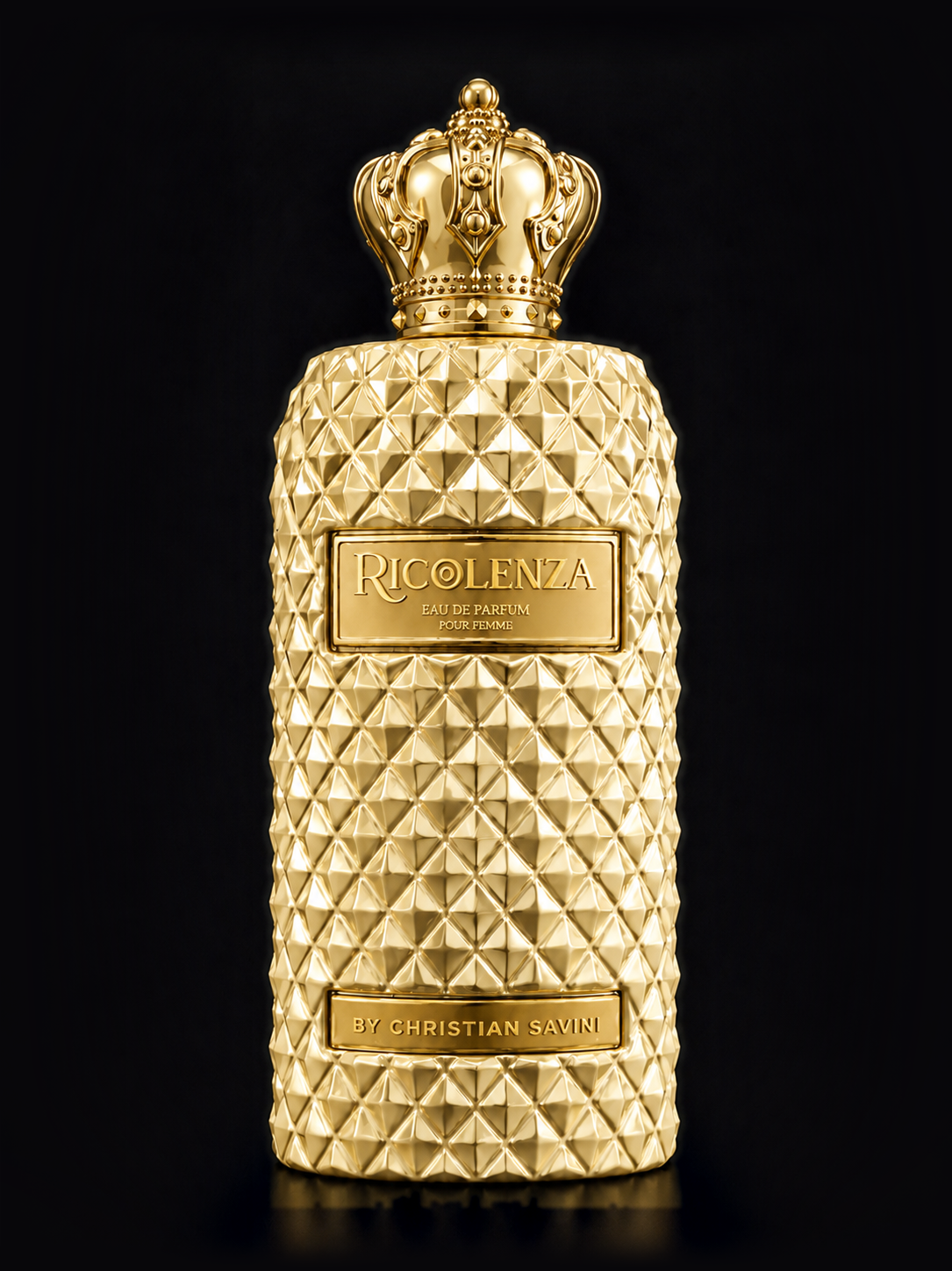 The RICCOLENZA ORO SUPREMO bottle.