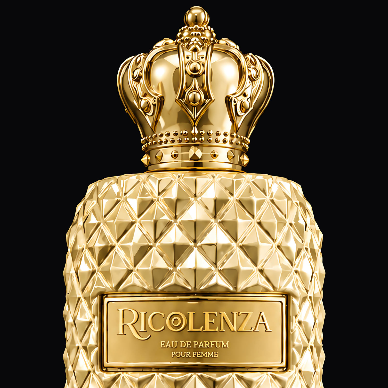 RICCOLENZA ORO SUPREMO — the crown, the shoulder and the plate.